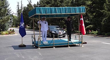 Genelkurmay Başkanı Orgeneral Gürak, NATO Askeri Komite Başkanı Oramiral Dragone ile bir araya geldi