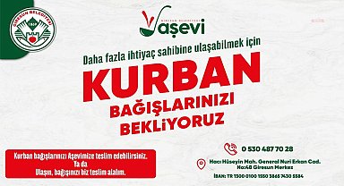 Giresun Belediyesi’nden Kurban Bayramı dayanışması