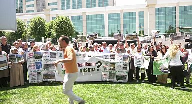 Giresunlular, maden sahalarına karşı Çevre Bakanlığı önünde: