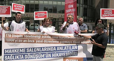 İstanbul Tabip Odası TTB Disiplin Yönetmeliği'ne ilişkin TBMM'yi yasal düzenleme yapmaya davet etti