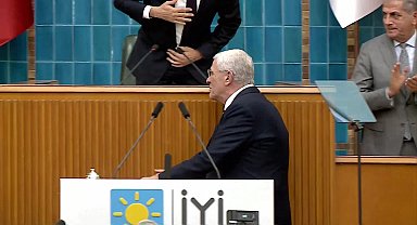 İYİ Parti grup toplantısı... Müsavat Dervişoğlu: 