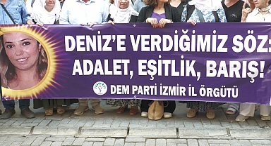 İzmir’de Deniz Poyraz anması... “Gerçek adalet için mücadeleyi sürdüreceğiz”