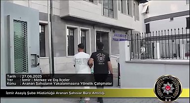 İzmir’de suçlulara şafak operasyonu: Aranan 141 kişi yakalandı