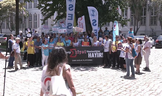 İzmir Sağlık Platformu’ndan “eziyet yönetmeliği” tepkisi: “Bu uygulamalar sağlık hizmetlerini felç ediyor”