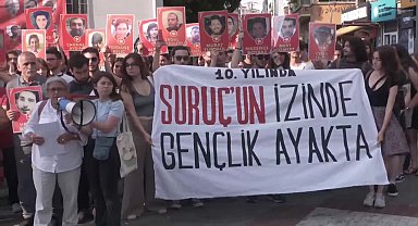 Kadıköy'de Suruç’un 119’uncu ayında adalet çağrısı...“Herkes için adalet
