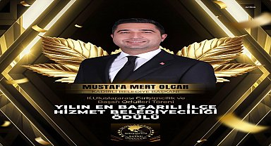 Kadirli Belediyesi’ne “Yılın En Başarılı İlçe Hizmet Belediyeciliği” ödülü