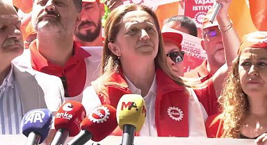 Kamuda 600 bin işçinin toplu sözleşme süreci… DİSK Genel Başkanı Arzu Çerkezoğlu: “Oyalamanın adı müzakere değildir. Verdiğiniz teklif müzakere değil hakarettir”