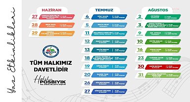 Karadeniz Ereğli Belediyesi’nin yaz etkinlikleri, Turkuaz Kültür ve Sanat Kulübü konseriyle başlıyor 