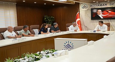 Kent Konseyi’nden Adıyaman Belediye Başkanı Tutdere’ye bayram ziyareti