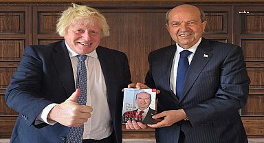 KKTC Cumhurbaşkanı Tatar, Birleşik Krallık eski Başbakanı Johnson ile görüştü