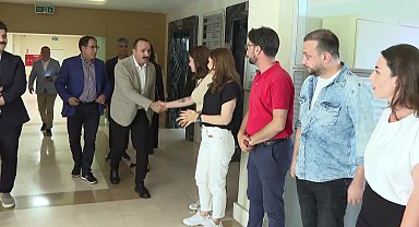 Konyaaltı Belediye Başkanı Kotan, belediye personeliyle bayramlaştı 