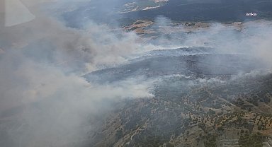 Kula’daki orman yangını kontrol altına alındı
