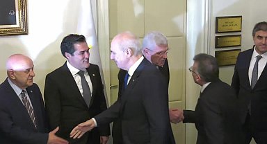 Kurtulmuş, Dervişoğlu'nu ziyaret etti... Dervişoğlu'ndan 'TBMM'de komisyon' açıklaması: Bahçeli konuşursa ne demek istediğini, ifadelerindeki şifreler arasından süzeceğim