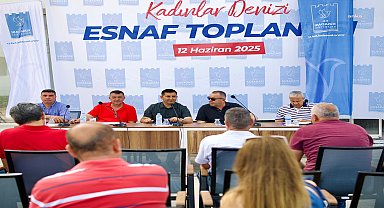 Kuşadası Belediye Başkanı Günel, Kadınlar Denizi Mahallesi esnafı ile buluştu 