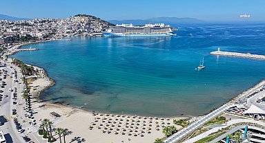 Kuşadası plajları, yaza hazırlandı
