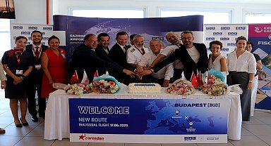 Macaristan’dan Gazipaşa-Alanya Havalimanı’na ilk sefer gerçekleşti