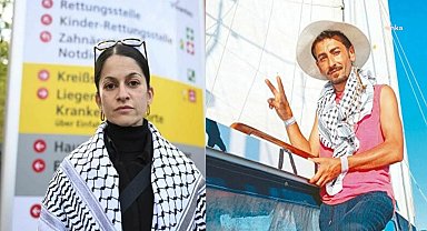 Madleen Gemisi Aktivistleri Şuayb Ordu ve Yasemin Acar Berlin'e ulaştı... 