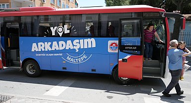 Maltepe Belediyesi'nden semt pazarına ulaşımı kolaylaştıracak hizmet: “Yol Arkadaşım Maltepe”