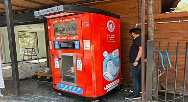 Maltepe'de uygun fiyatlı içme suyu için otomat dönemi başladı