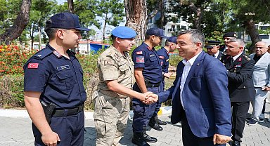 Manavgat Belediye Başkanı Kara, bayramlaşma törenine katıldı