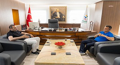 Manavgat Belediye Başkanı Kara, CHP Antalya Milletvekili Aykut Kaya'yı ağırladı