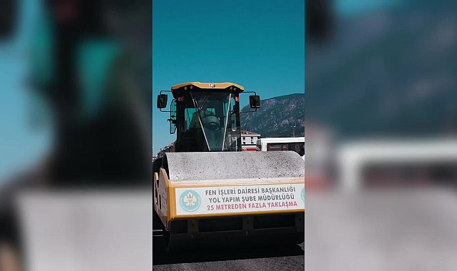 Manisa Büyükşehir Belediyesi, Cider Yolu'nun ilk etabını tamamladı
