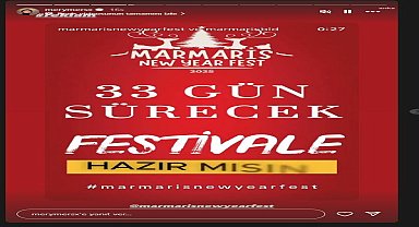 Marmaris Yeni Yıl Festivali heyecanı herkesi sardı