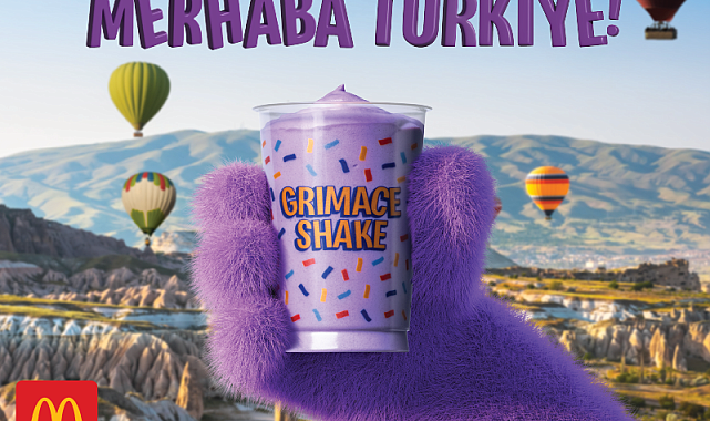 McDonald’s Türkiye’den ferahlatan yaz yeniliği: Grimace Shake