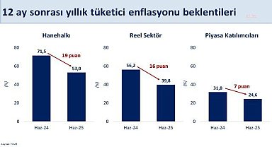 Mehmet Şimşek: Haziranda enflasyon beklentileri tüm kesimlerde geriledi
