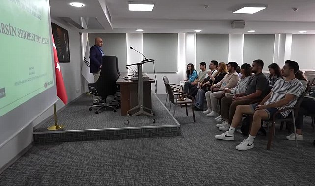Mersin Büyükşehir Belediyesi'nden üniversite öğrencilerine yönelik teknik gezi