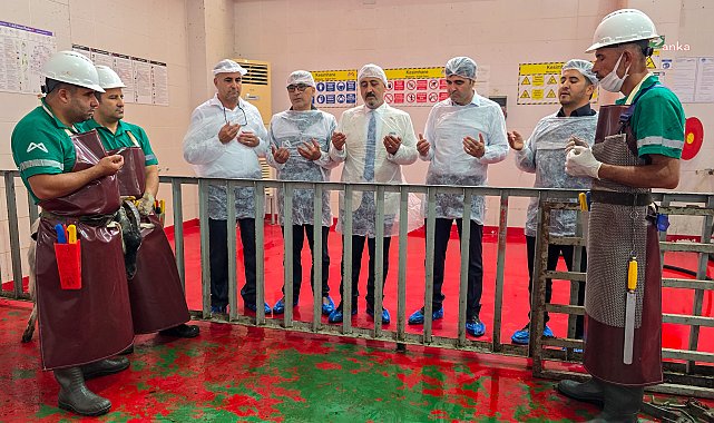 Mersin Büyükşehir Belediyesi, şehitler anısına kurban kestirdi