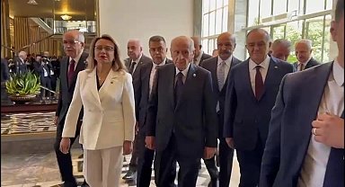 MHP Genel Başkanı Devlet Bahçeli, 5 ay sonra TBMM'de grup toplantısında konuştu
