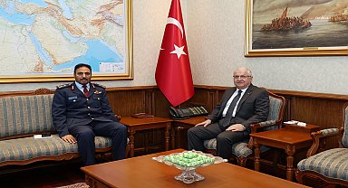 Milli Savunma Bakanı Güler, Katar Askeri Ataşesi Tümgeneral Mohammed Rashid Al- Shahwani'yi kabul etti