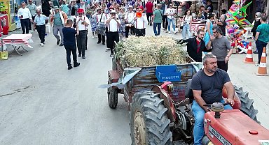 Mudanya'da düzenlenen Zeytin Çiçeği Festivali sona erdi