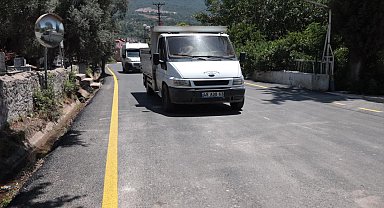 Muğla Büyükşehir Belediyesi, Milas’ın Menteş Mahallesi’nde yol çalışmasını tamamladı