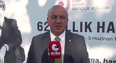 Nazım Hikmet, ölümünün 62. yılında Sinop’ta anıldı: Sinop Belediye Başkanı Gürbüz, İmamoğlu’ndan gelen mektubu okudu