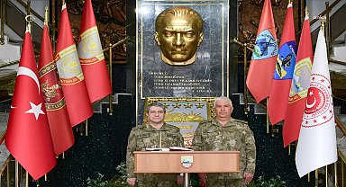 Orgeneral Bayraktaroğlu 3’üncü Ordu Komutanlığında incelemelerde bulundu