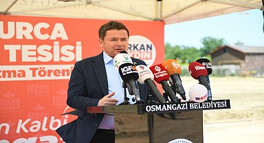 Osmangazi Belediyesi, Çukurca Spor Tesisi’nin temelini attı 