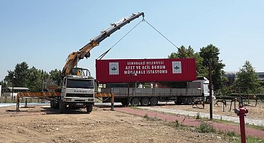 Osmangazi Belediyesi'nden her mahalleye Afet ve Acil Durum Müdahale İstasyonu