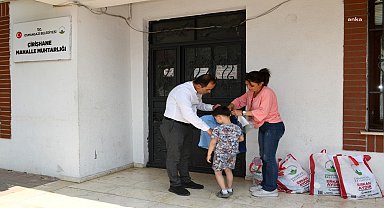 Osmangazili çocuklar bayram sevincini erken yaşadı