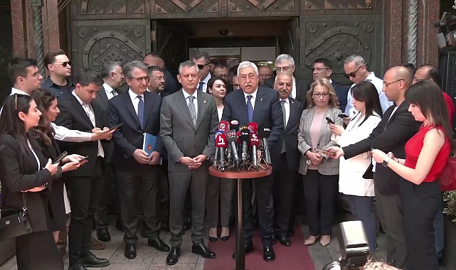 Özgür Özel, TESK'i ziyaret etti... Özel: