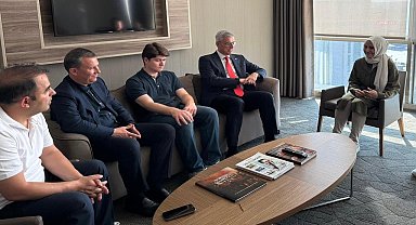 Sağlık Bakanı Memişoğlu: Hasan Basri Yalçın'ı ziyaret ettim, sağlık durumu iyi