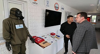 Silivri Belediye Başkanı Balcıoğlu, Afet Eğitim Parkuru açılışı öncesi hazırlıkları inceledi