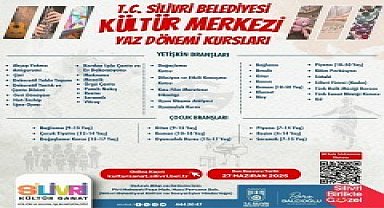 Silivri Belediyesi yaz dönemi kurs başvuruları başladı