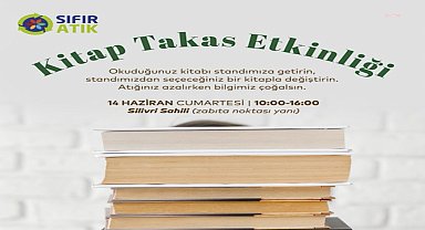 Silivri’de kitaplar el değiştiriyor