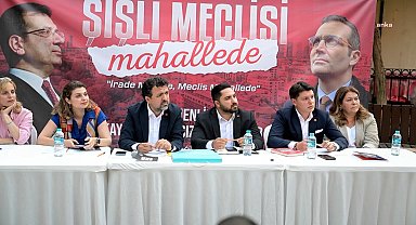 “Şişli Meclisi Mahallede” buluşmaları devam ediyor... Resul Emrah Şahan’dan demokrasi mesajı 