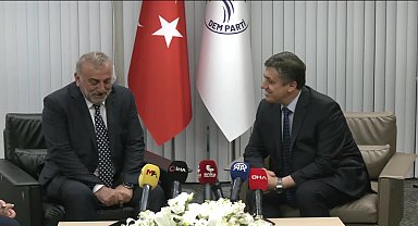 Siyasi partiler arası bayramlaşma… DEVA Partisi Heyeti, DEM Parti Heyeti’yle bayramlaştı