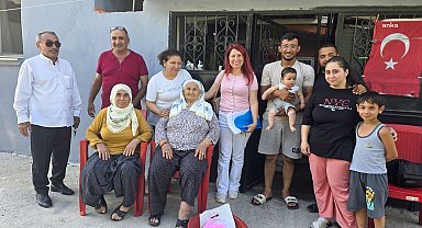Tarsus Belediyesi ekipleri, ev ziyaretlerine devam ediyor