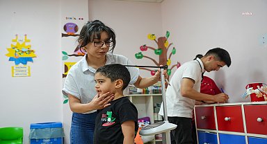 Tarsus Belediyesi'nden kreş öğrencilerine skolyoz farkındalığı eğitimi