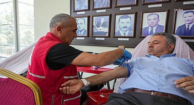Tarsus'ta orak hücre anemisine dikkati çeken kan bağışı etkinliği